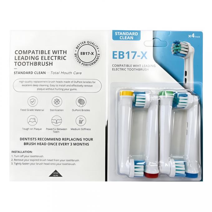 Oralchip Cabeças de escova de dentes eléctricas Substituição para Cabeças de escova de dentes em estoque 6